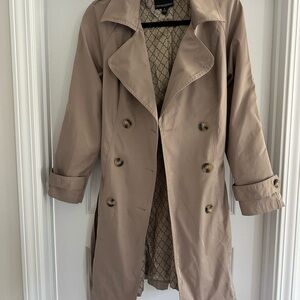 Cynthia Rowley Classic Beige Trench Coat